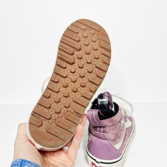 Vans Sk8-Hi Mte 2.0 Purple High Top Sneakers Size 6 Women’s - Picture 6 of 9